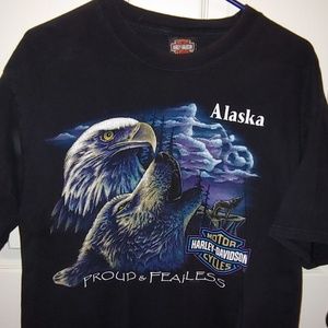 Mens Size L Harley Davidson Shirt